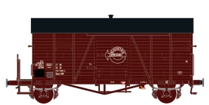 Exact-Train EX24003 - H0 - Gedeckter Güterwagen Hkms Oppeln, Expresswagen, DR, Ep. IV